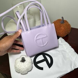 Telfar Small Lavender Shopping Bag